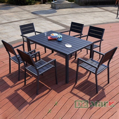 Bàn Ghế Ăn Ngoài Trời Polywood MT2025